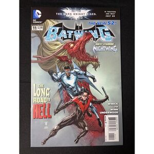 Batwing The New 52 Issue 11 Comic Book Guest Starring Nightwing July 2013